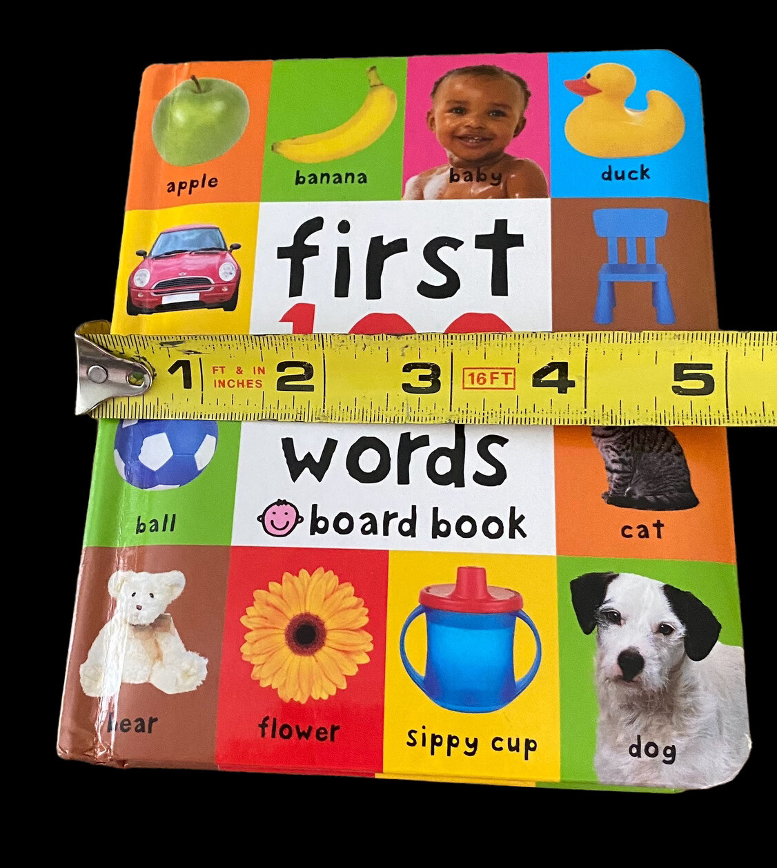 First 100 Ser.: First 100 Words : A Padded Board Book by Roger Priddy (2011,…