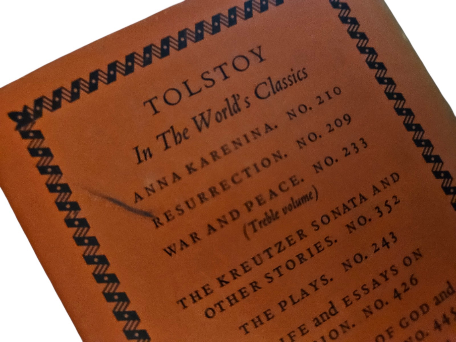 Vintage The Life of Leo Tolstoy Aylmer Maude 383 World&rsquo;s Classics Oxford HC 1953