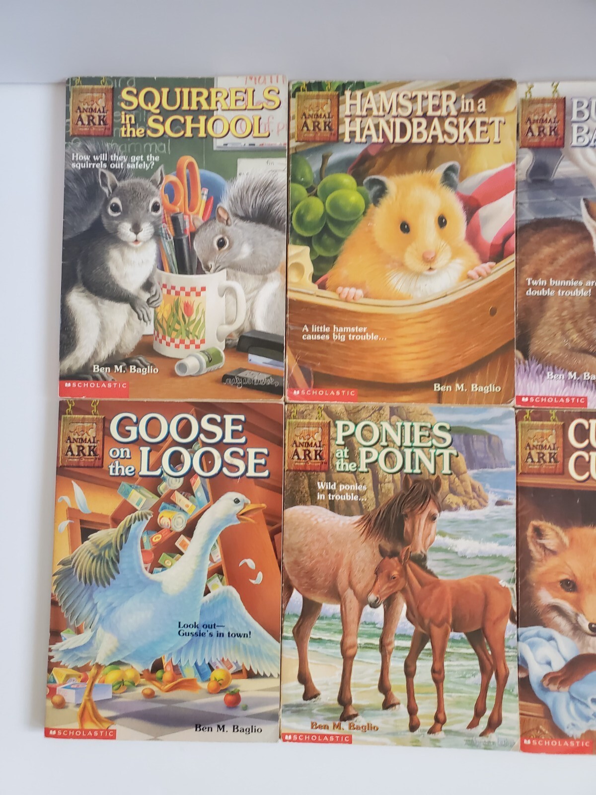 Animal Ark Ben M. Baglio Lot of 12 Children&rsquo;s Chapter Books Paperback