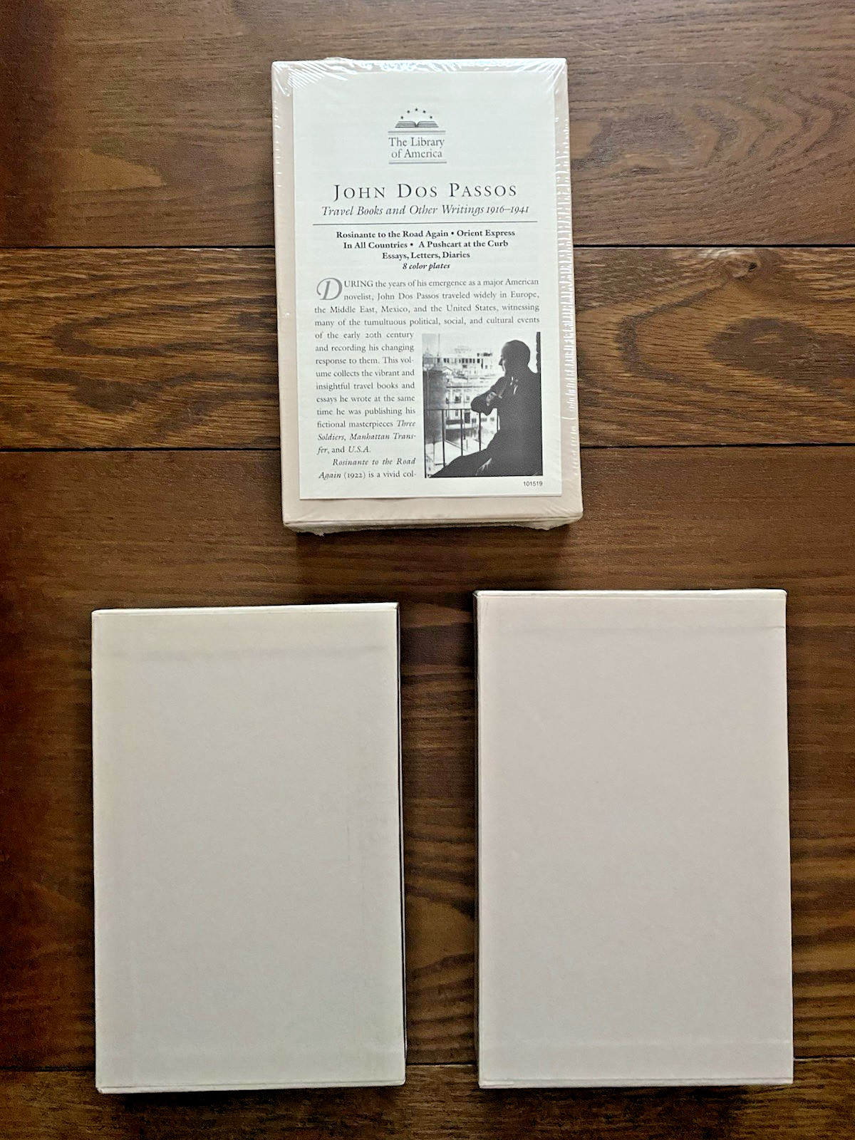 John Dos Passos 3 Volumes The Library of America Slipcase