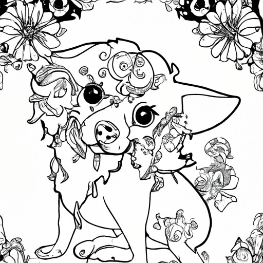 Chinese Crested The Coloring Book so Cute 100 pages Fun For all Ages No 4 of 20