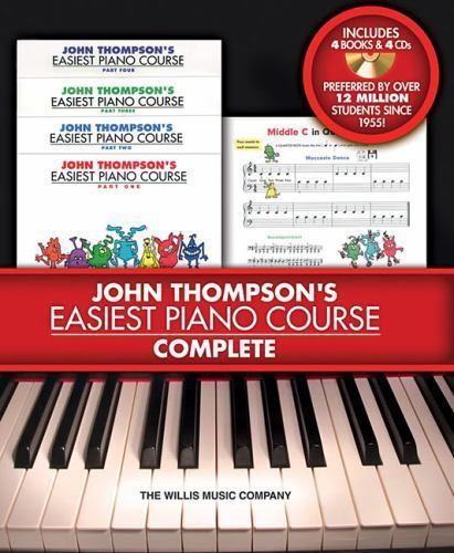 John Thompson&rsquo;s Easiest Piano Course – Complete. Thompson 9781423468226 New**