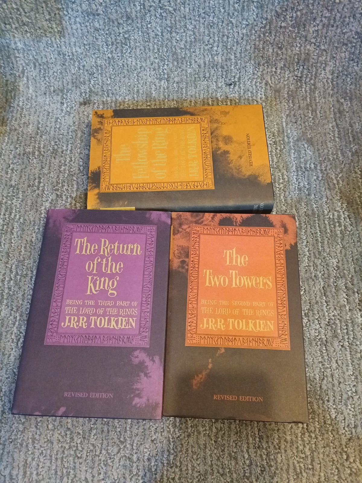 1965 Lord of the Rings Trilogy Complete Set 2nd Edition 1965 J.R.R. Tolkien LOTR