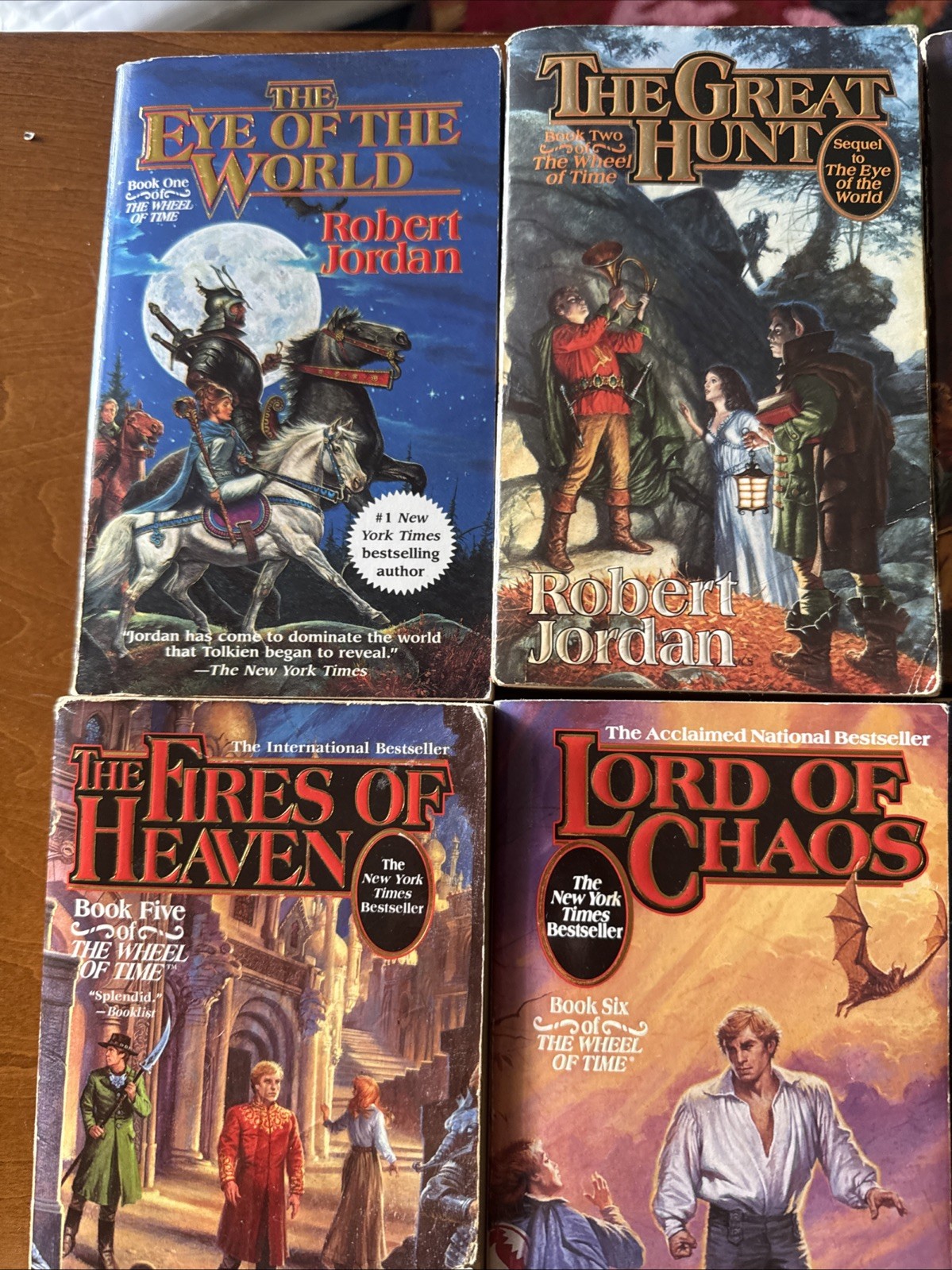 The Wheel of Time Complete Set 1-14 + prequel 15 PB Books Robert Jordan
