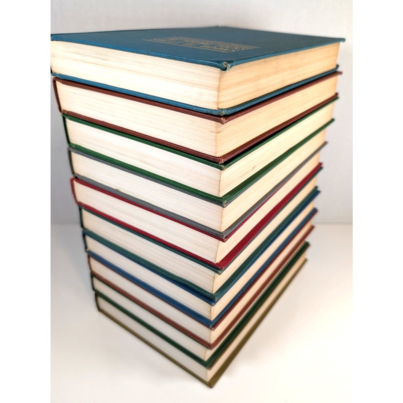 Complete 10 volumes Set Collier&rsquo;s Junior Classics Books Series 1962 HC