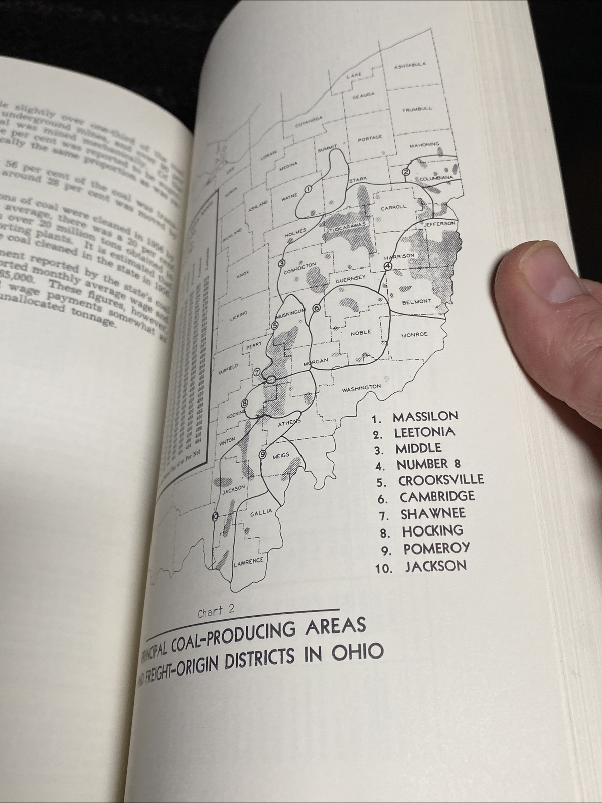 Annual Coal And Non Metallic Mineral Report 1956 State Of Ohio