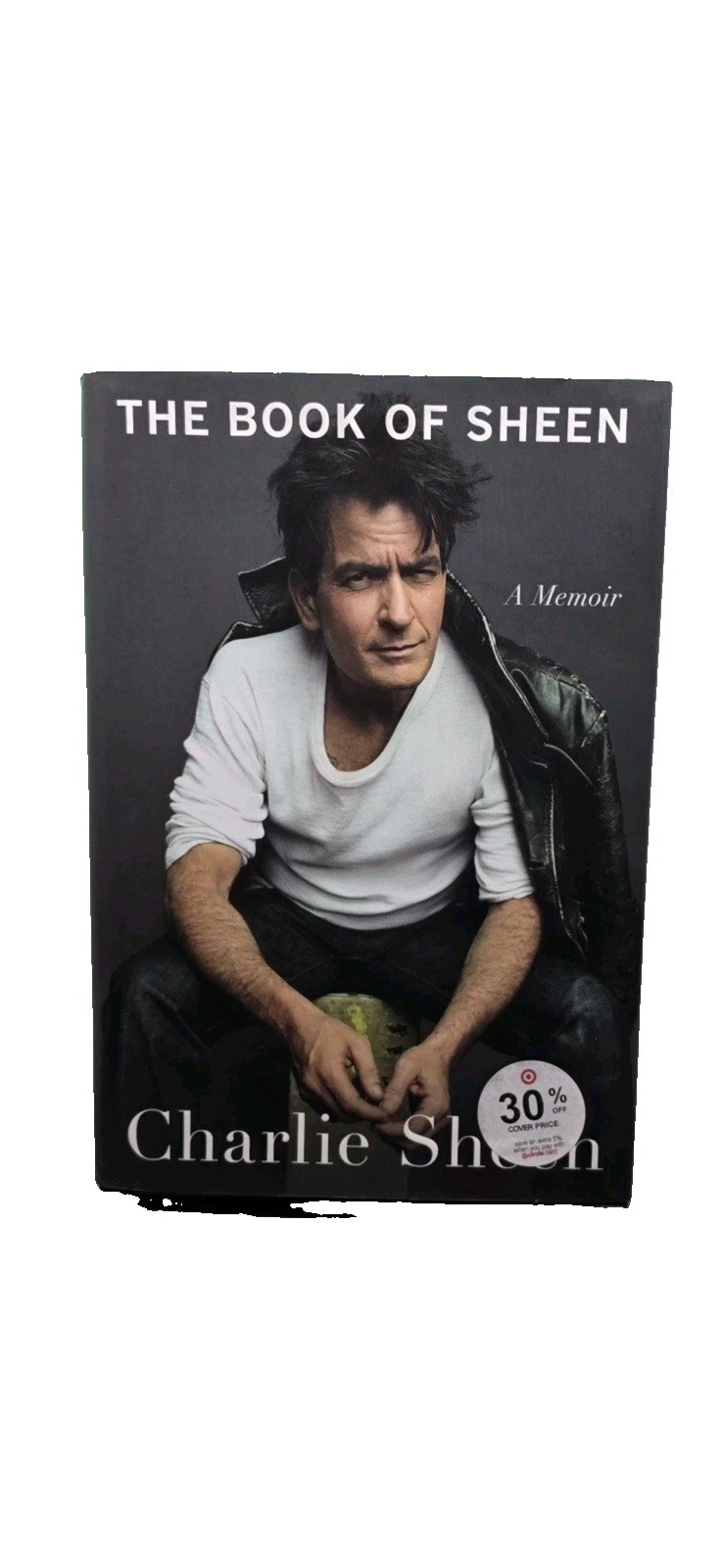 The Book of Sheen: A Memoir by Charlie Sheen Hardcover Book BRAND NEW!! 🔥