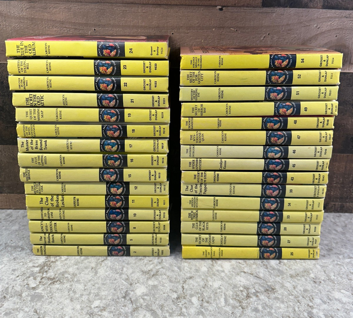 30 Nancy Drew Mystery Stories – All Matte Hardcover Edition Books- 50&rsquo;s and 60&rsquo;s