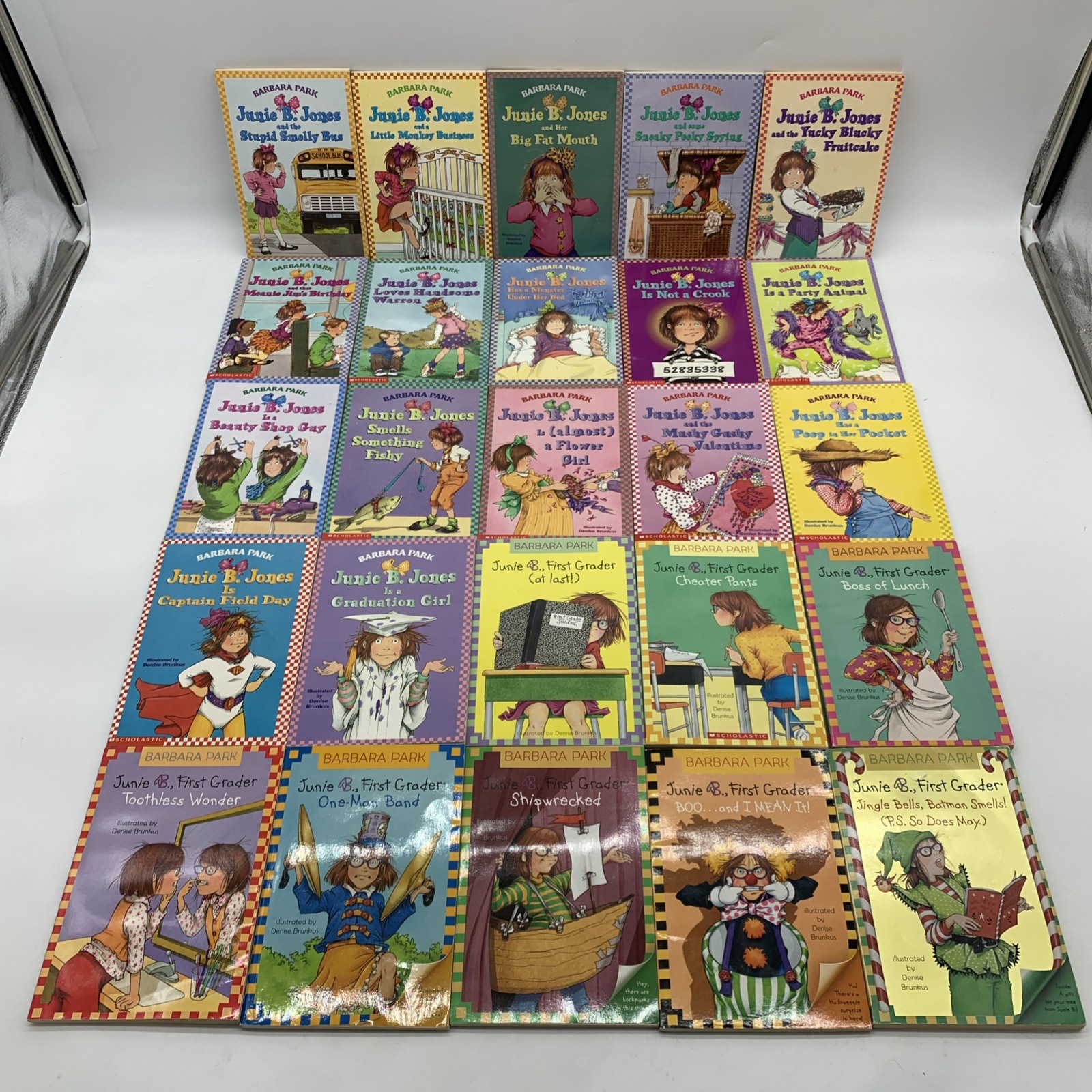 Junie B Jones Barbara Park Lot 25 School Girl Chapter Book Illustrated Grade 1 2