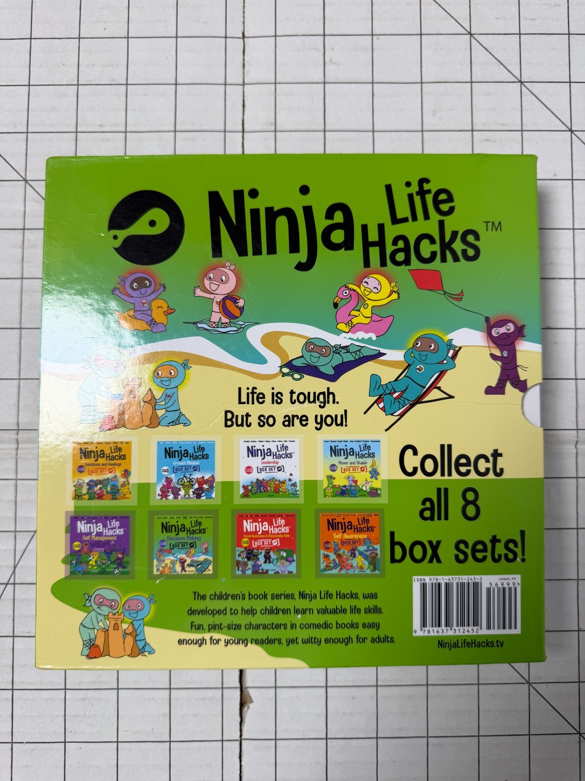 Ninja Life Hacks Decision Making Box Set by Mary Nhin Books 57 to 64 Lot of 8