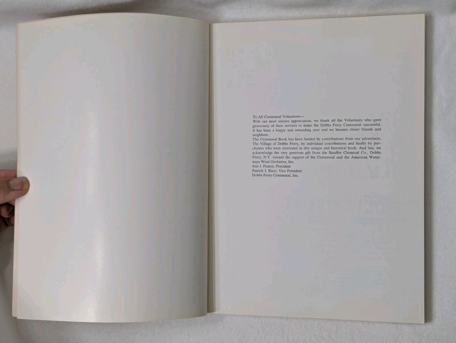 Life of a River Village : Dobbs Ferry, A Centennial Publication 1974 Paperback