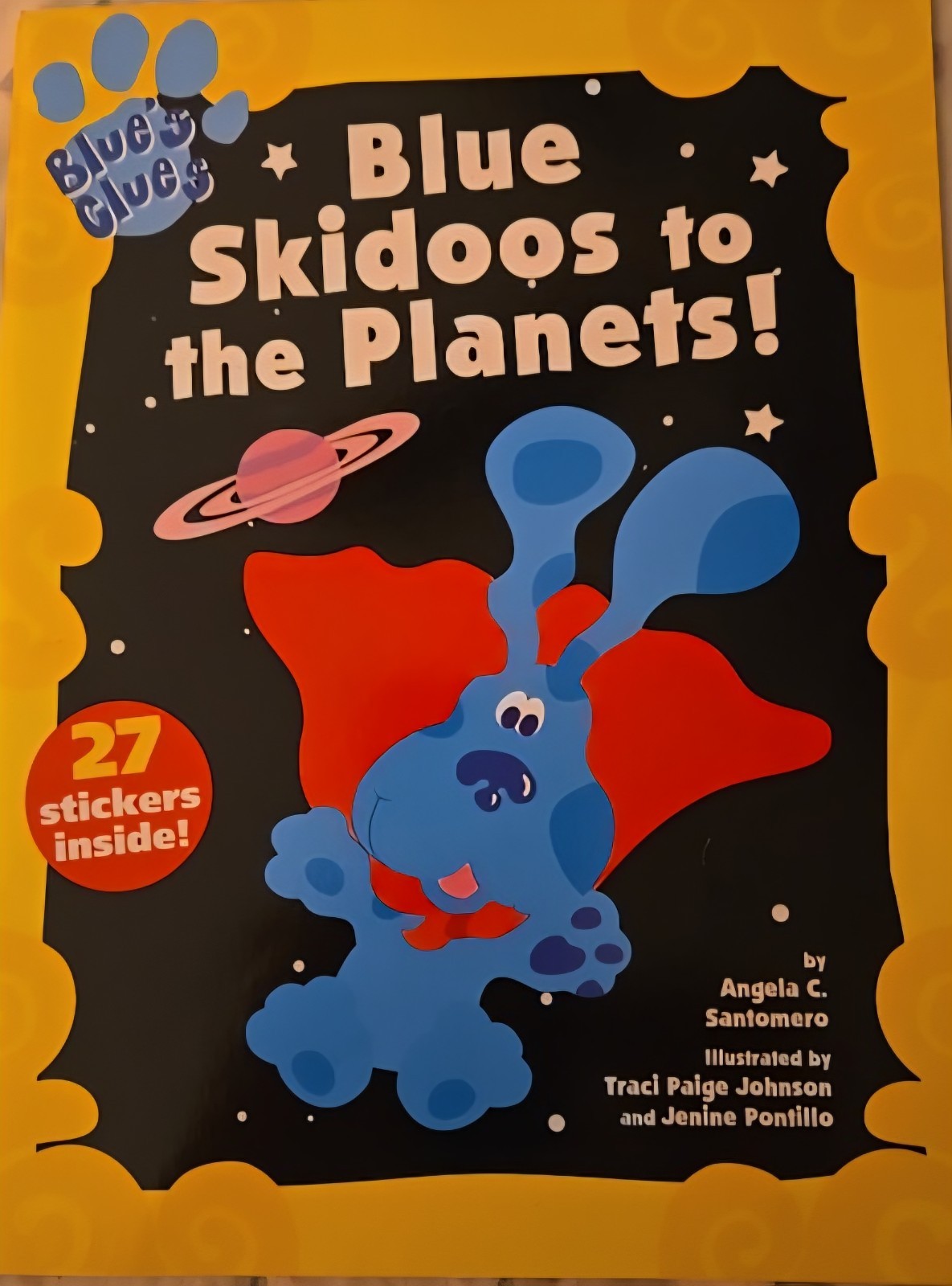 Vintage Blue&rsquo;s Clues Book Bundle – New « Amazing Body » & VGUC « Skidoo to Planets »