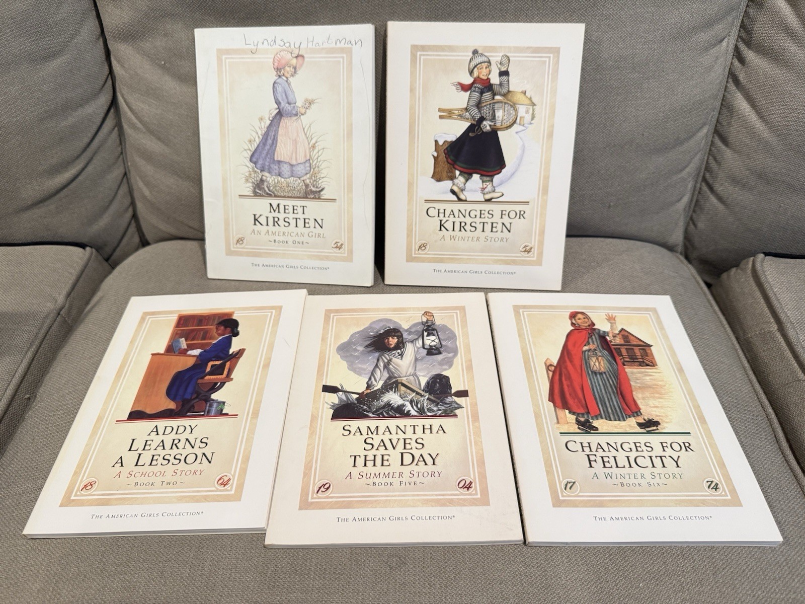 Pleasant Company American Girl Mixed Book lot of 5