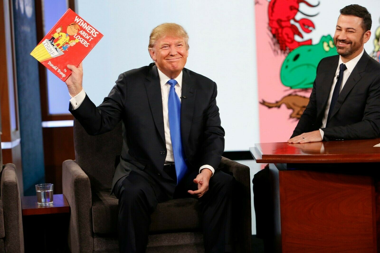 « Hardcover » Winners Aren&rsquo;t Losers Children&rsquo;s Book Donald Trump Jimmy Kimmel Maga