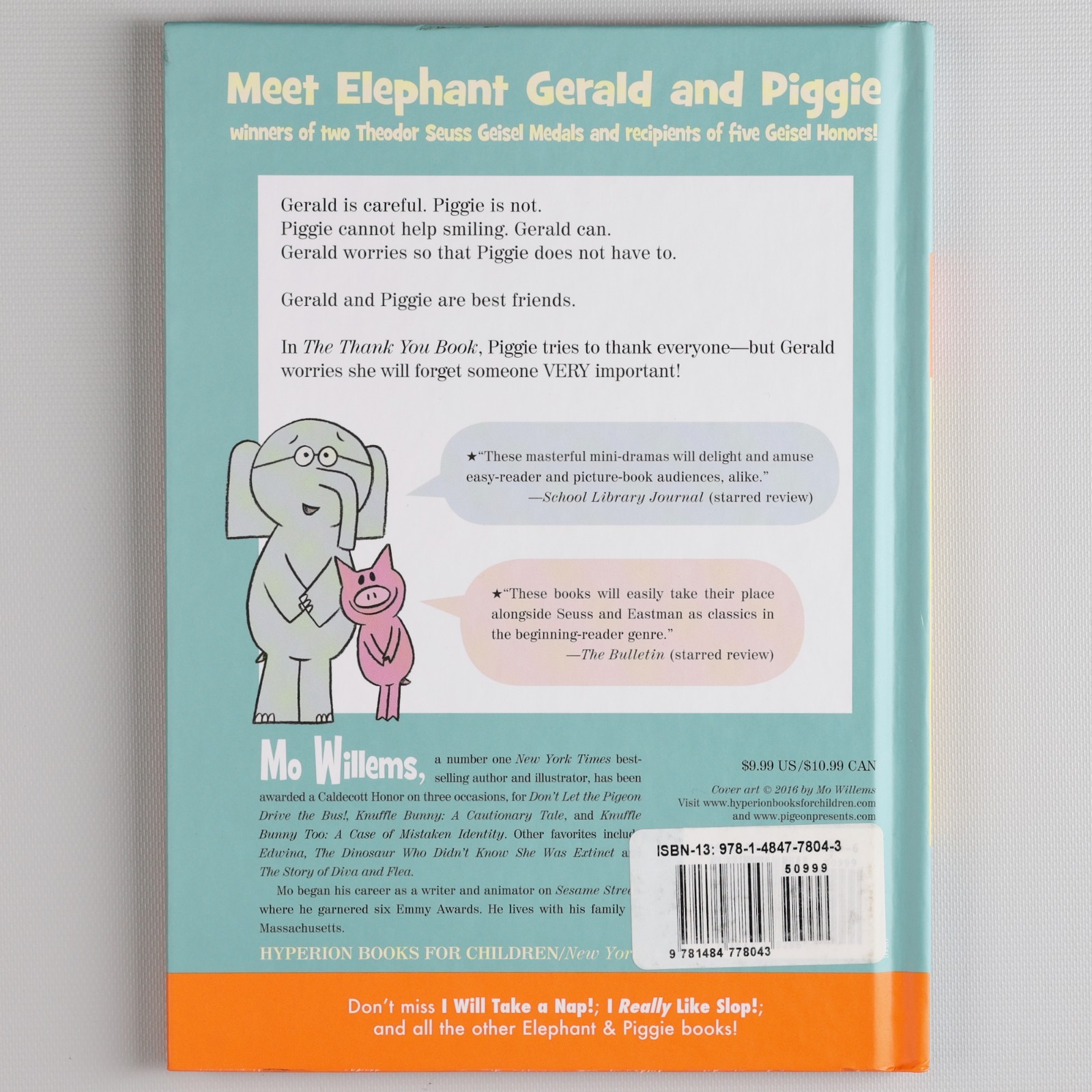 Lot of 8 Mo Willems Children&rsquo;s Books – Elephant & Piggie, Goldilocks, Pigeon