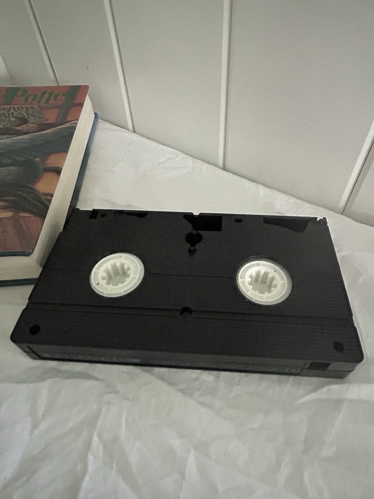 Harry Potter LOT Prisoner of Azkaban Hardcover book Sorcerer&rsquo;s Stone VHS Tape