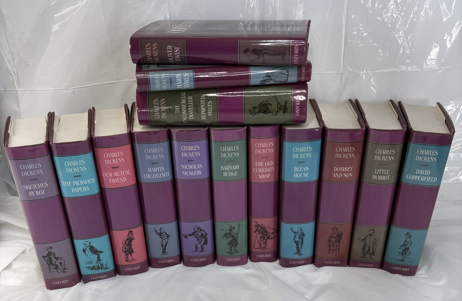 The Oxford Illustrated Dickens, by Oxford University Press, Lot of 14