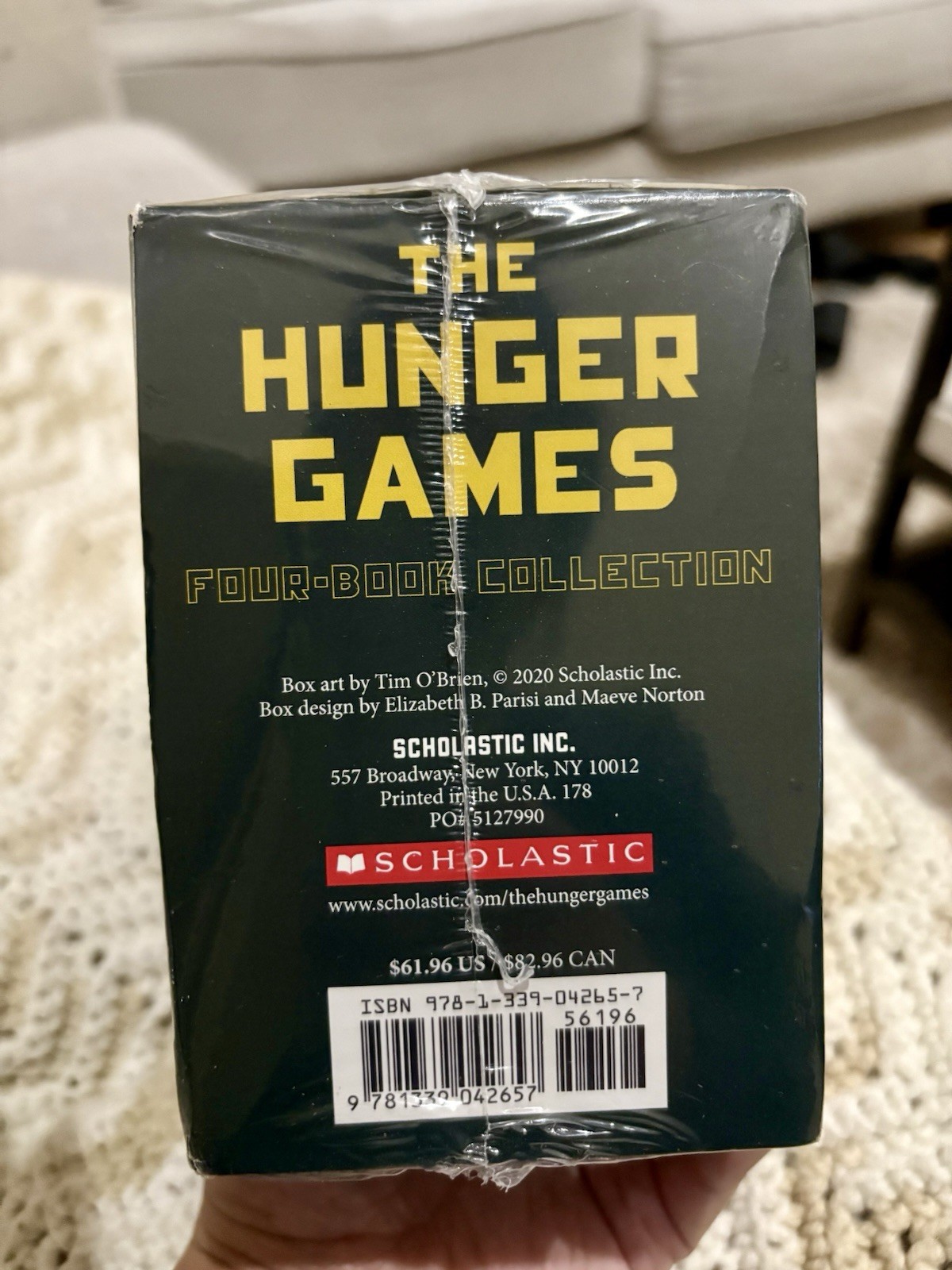 The Entire Hunger Games Trilogy + Prequel Novel