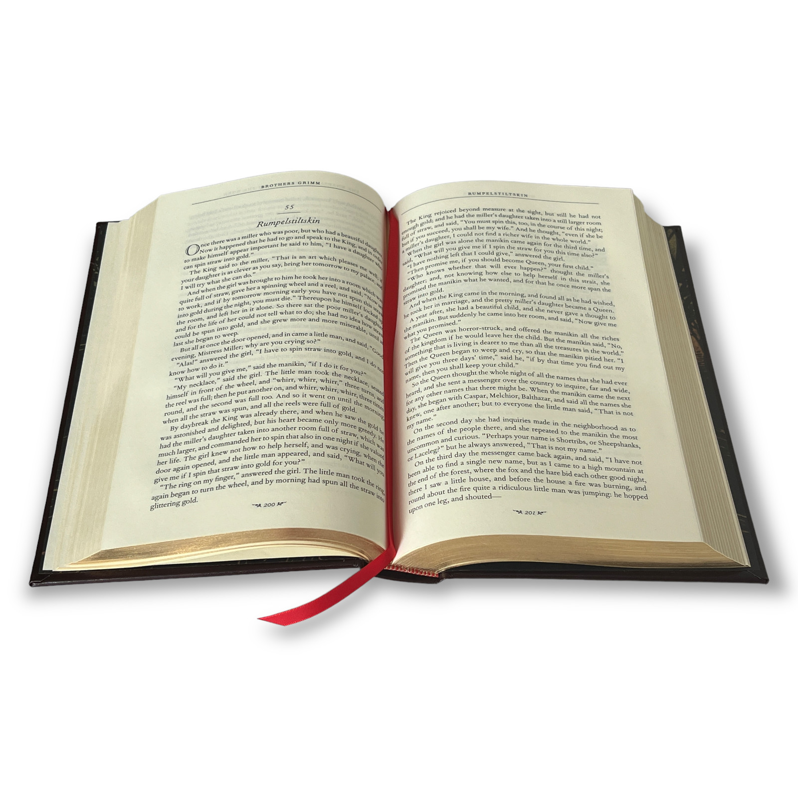 New GRIMM&rsquo;S COMPLETE FAIRY TALES Deluxe Leather Bound Classics by Margaret Hunt