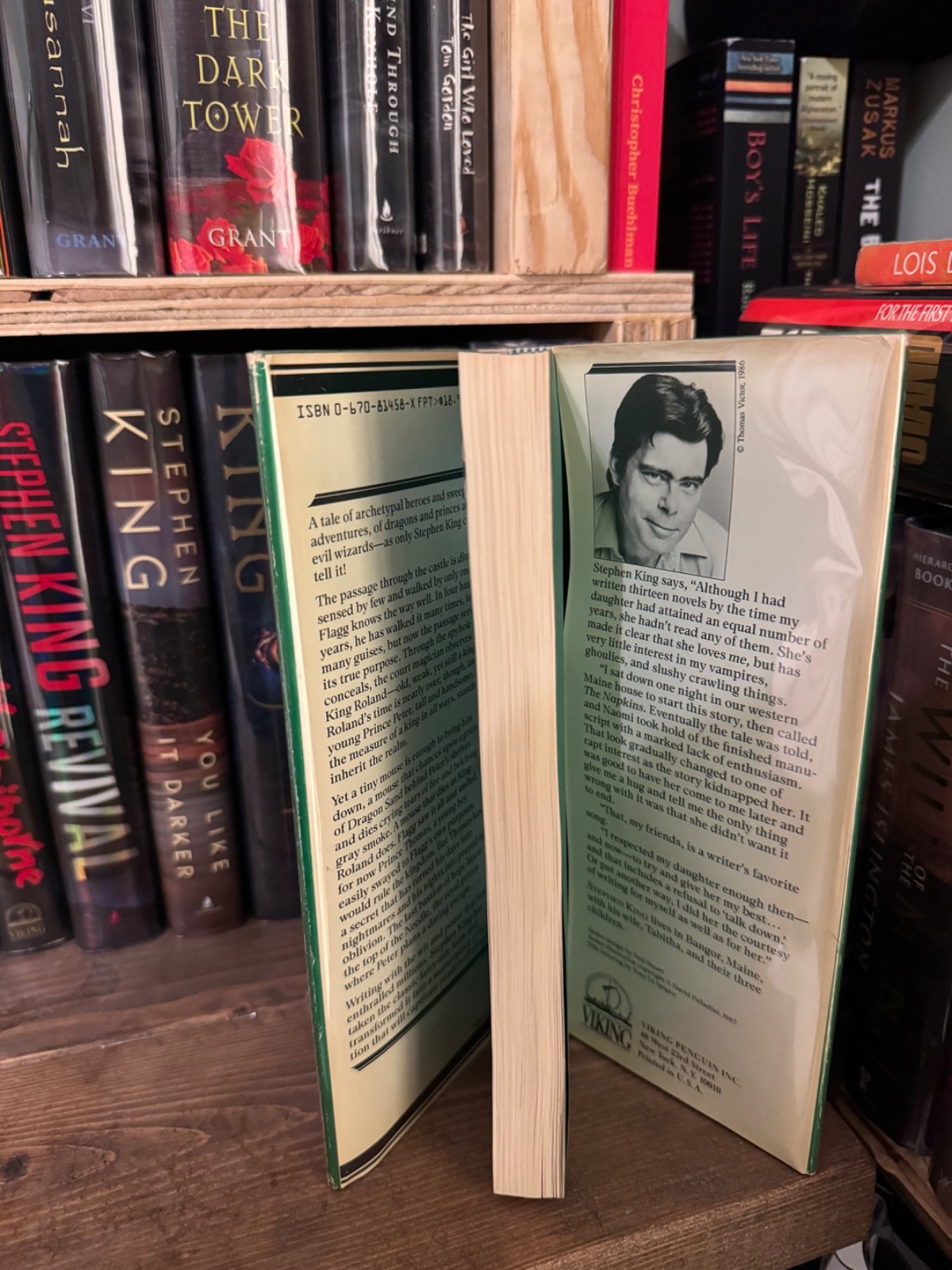 Eyes of the Dragon Stephen King true first edition first print