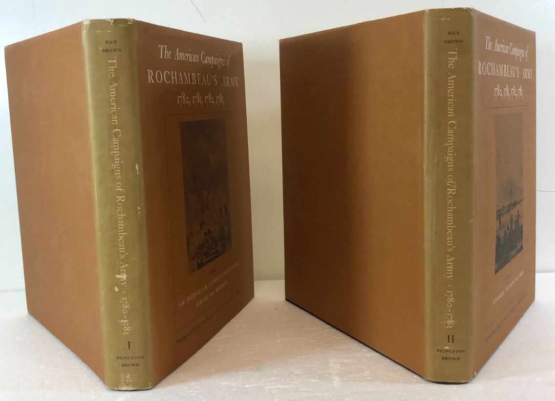 The American Campaigns of Rochambeau&rsquo;s Army 1780-1783, Set of 2, 1972 E-105