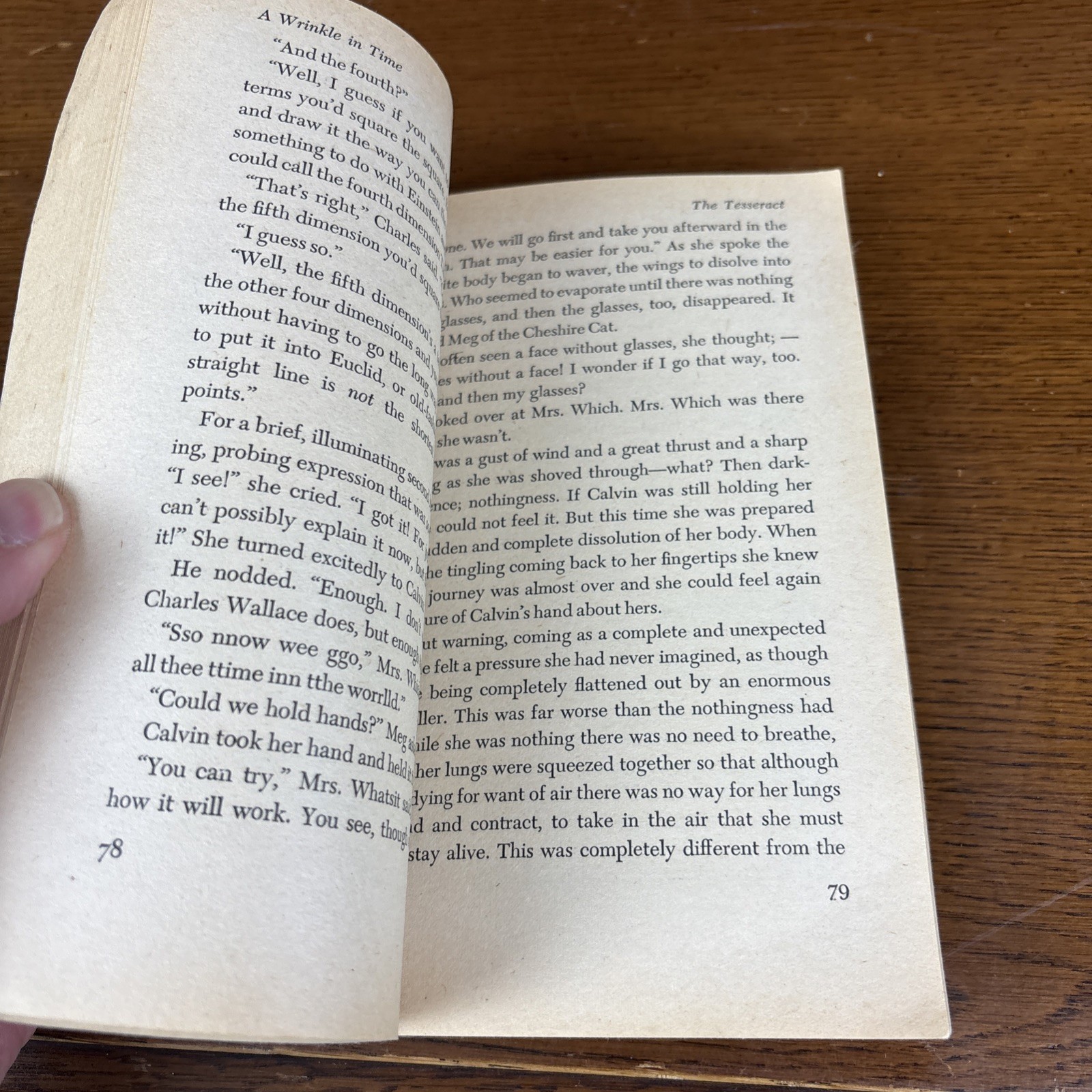 A Wrinkle in Time by Madeleine L&rsquo;Engle 1975 Dell Yearling
