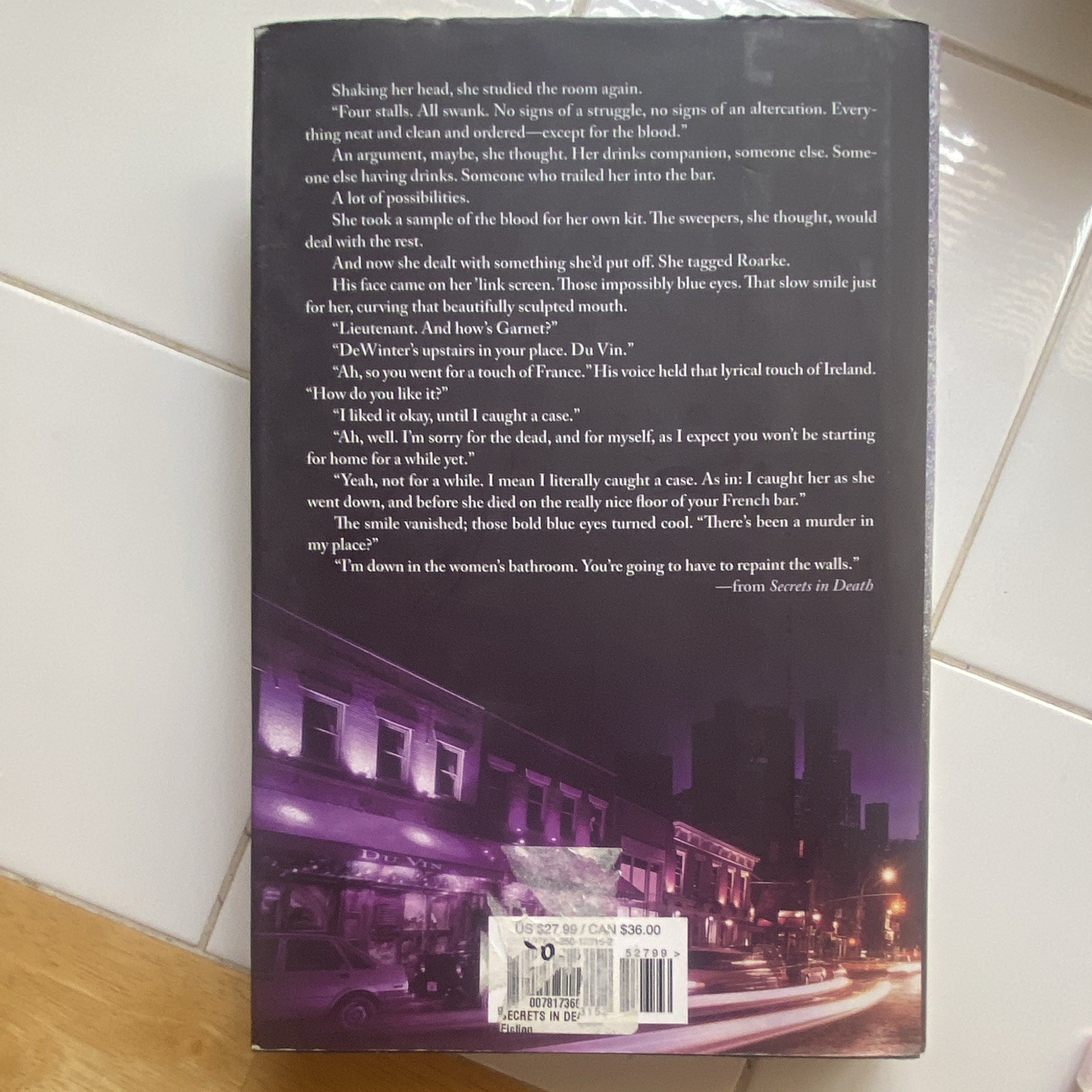 J.D. Robb Secrets in Death In Death HC 1st Ed 2017 St. Martin&rsquo;s DJ