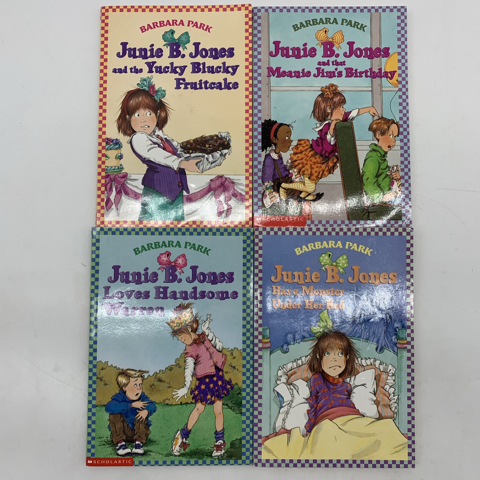 Junie B Jones Barbara Park Lot 25 School Girl Chapter Book Illustrated Grade 1 2