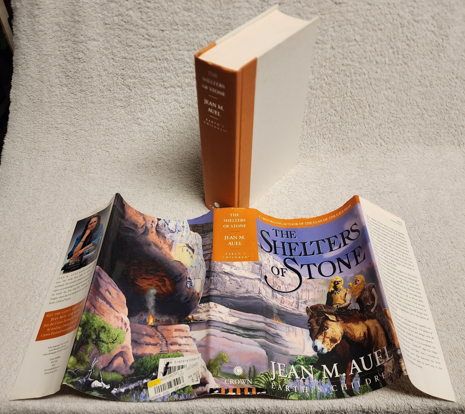 Earth&rsquo;s Children Series Jean Auel Complete 6 Book Set 5 Hardcover DJ 1 Paperback