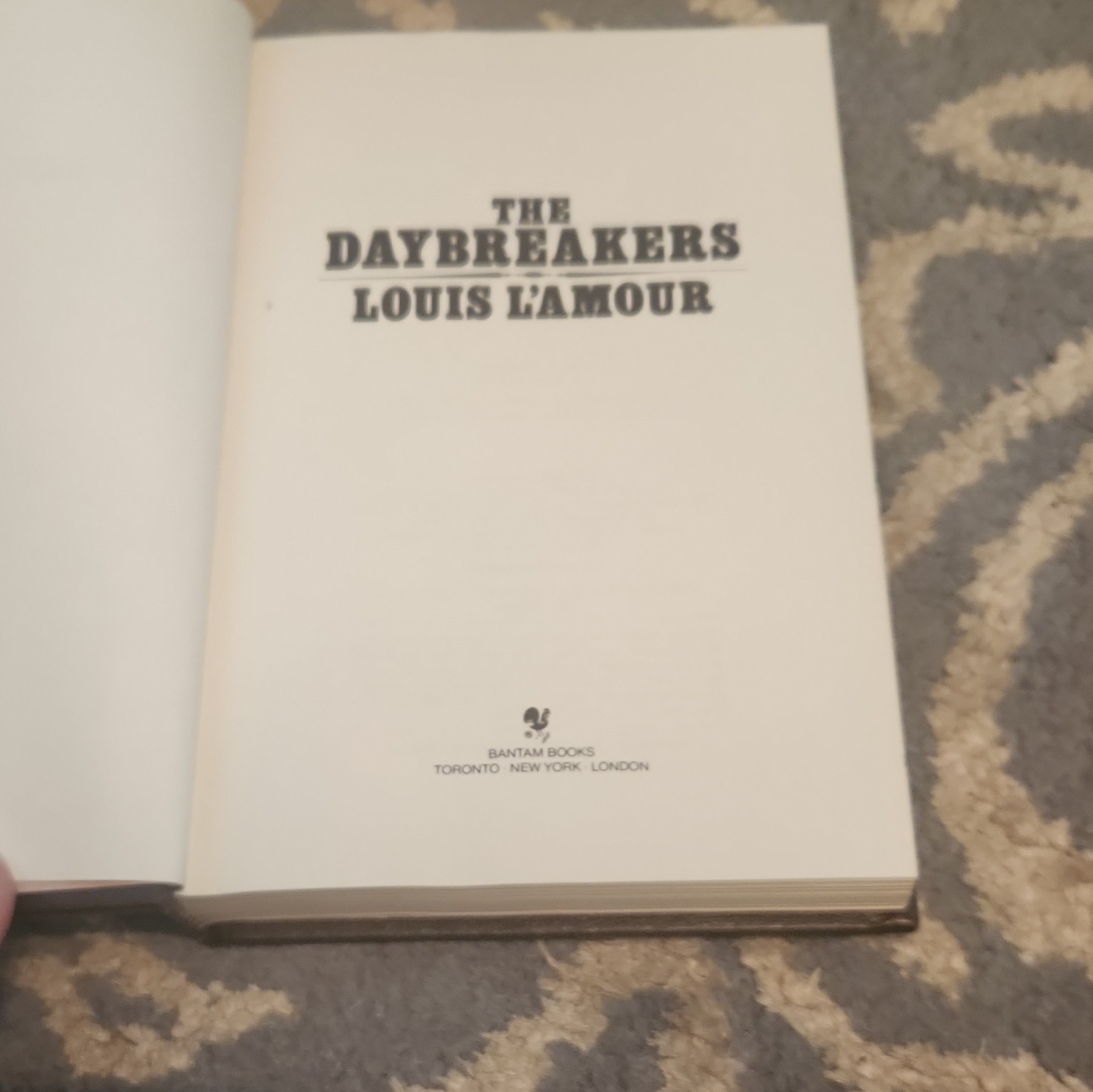 Louis L&rsquo;Amour 5 Titles from the Sackett Leatherette 1981 Series Release