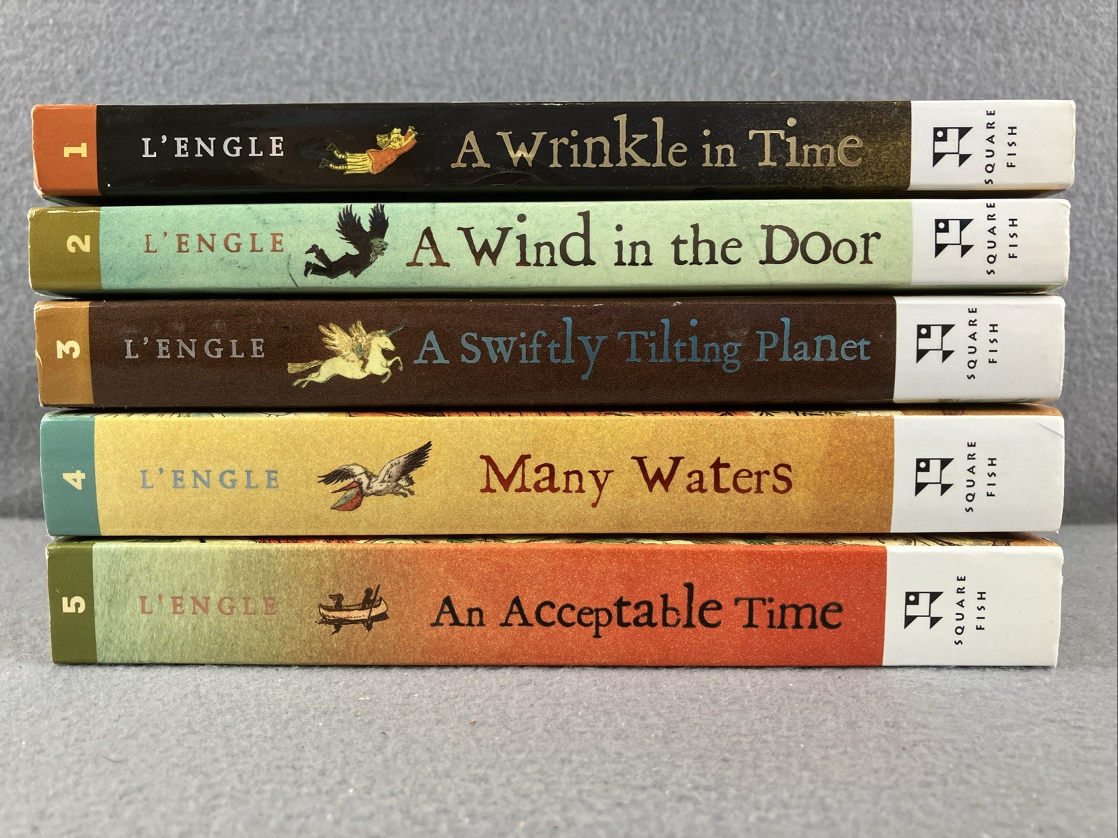A Wrinkle in Time Quintet, 5 Books Box Set (2007), Madeleine L&rsquo;Engle – Paperback