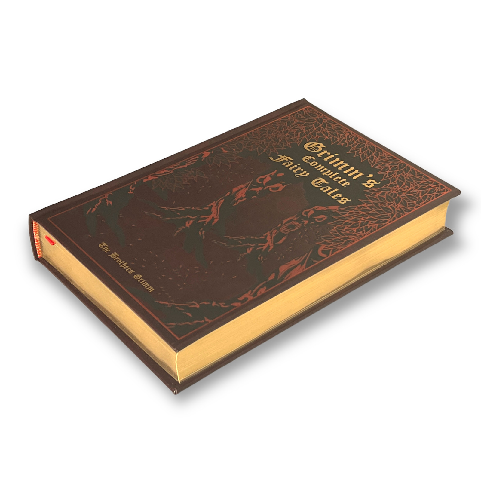 New GRIMM&rsquo;S COMPLETE FAIRY TALES Deluxe Leather Bound Classics by Margaret Hunt