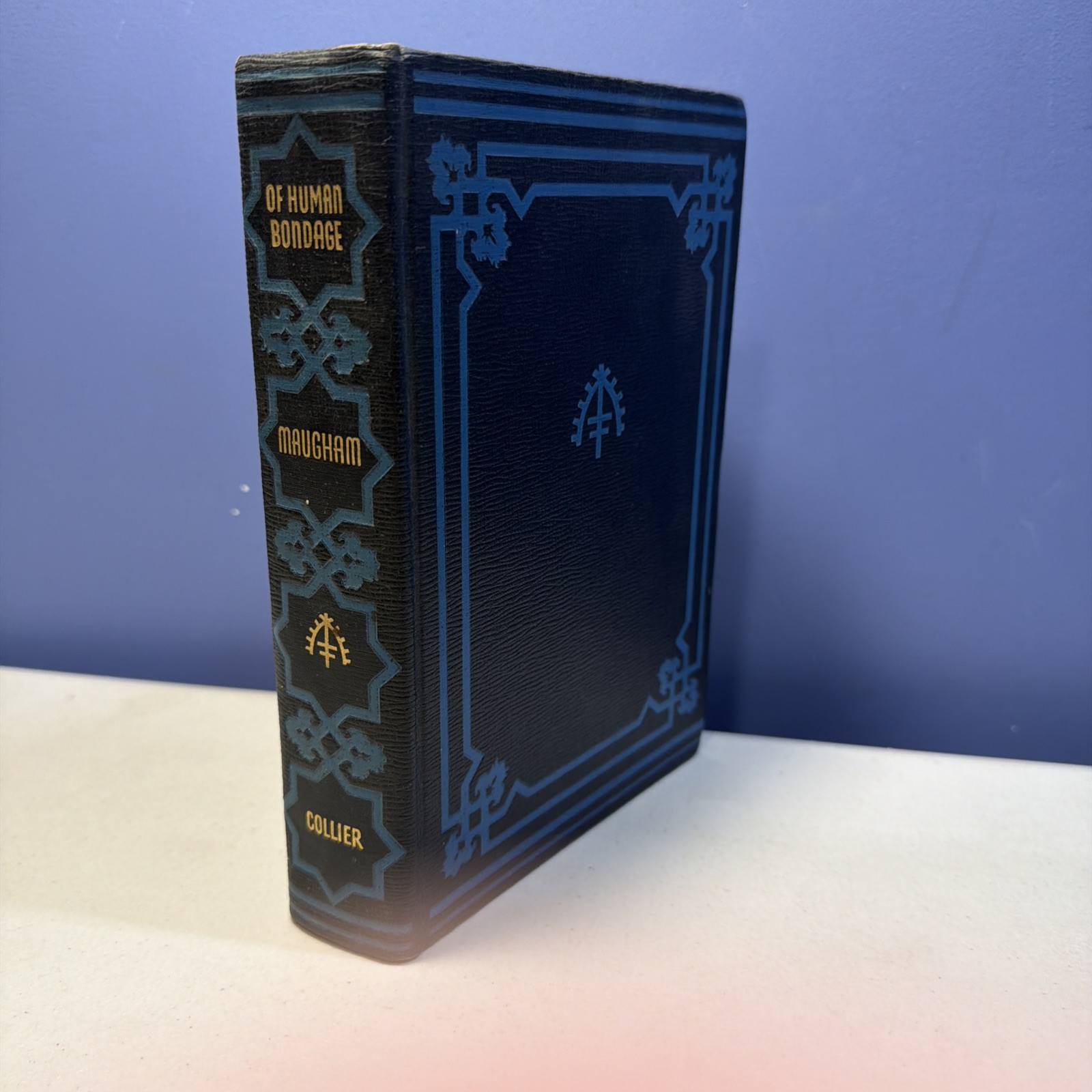 1915 « OF HUMAN BONDAGE » HC book, by W. Somerset Maugham RARE