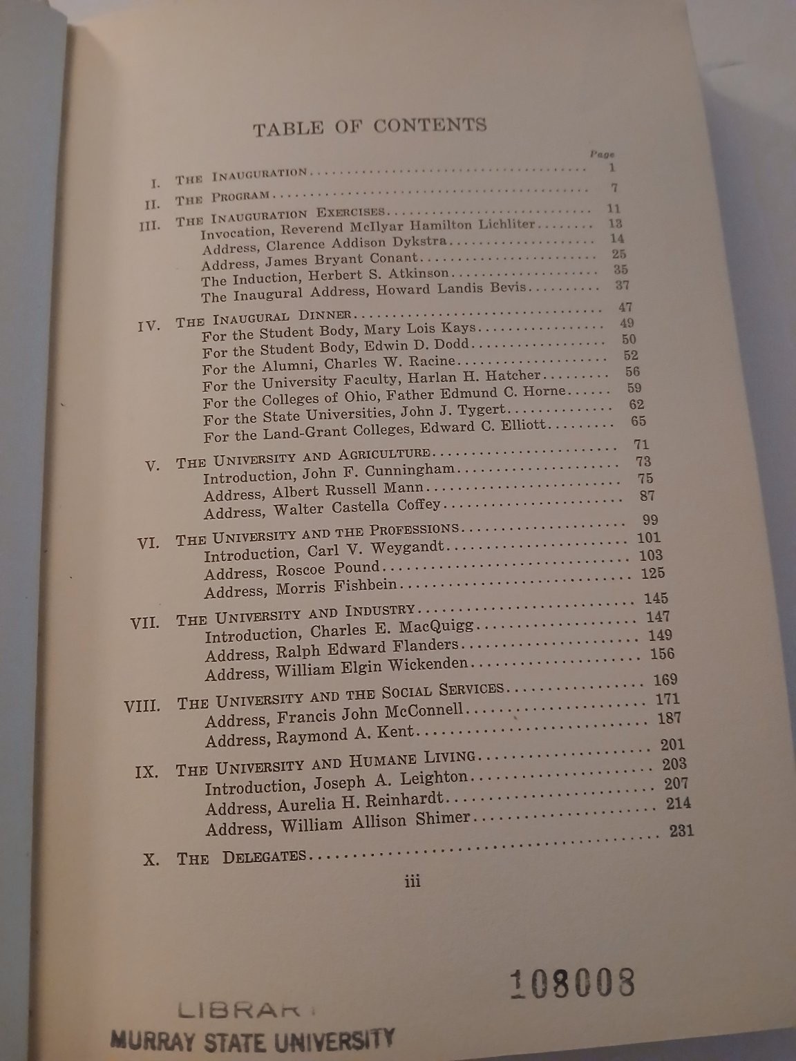 History of The Ohio State University Volume V 1941 Illustrated Ohio State Press