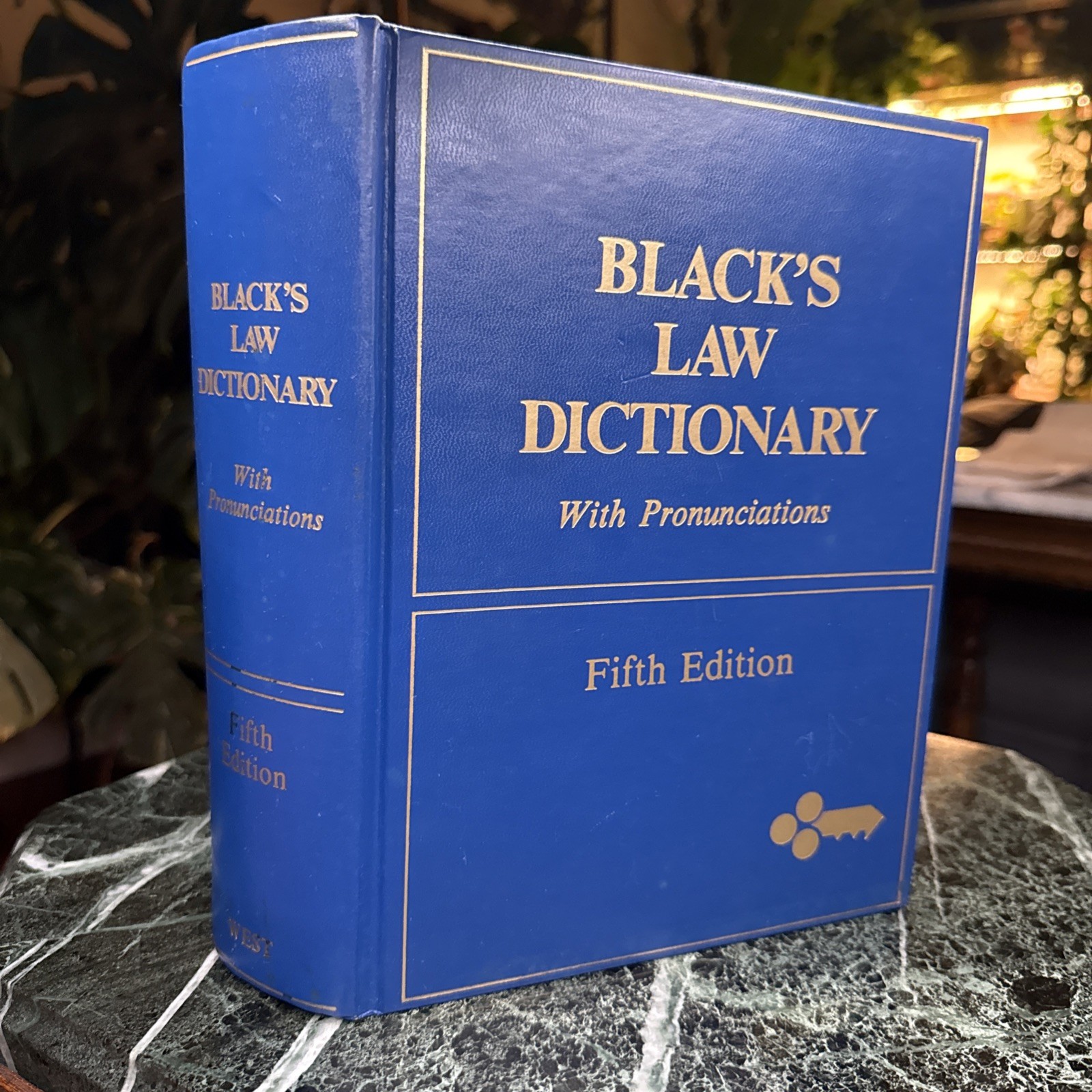 Black&rsquo;s Law Dictionary with Pronunciations 5th Edition Hardcover