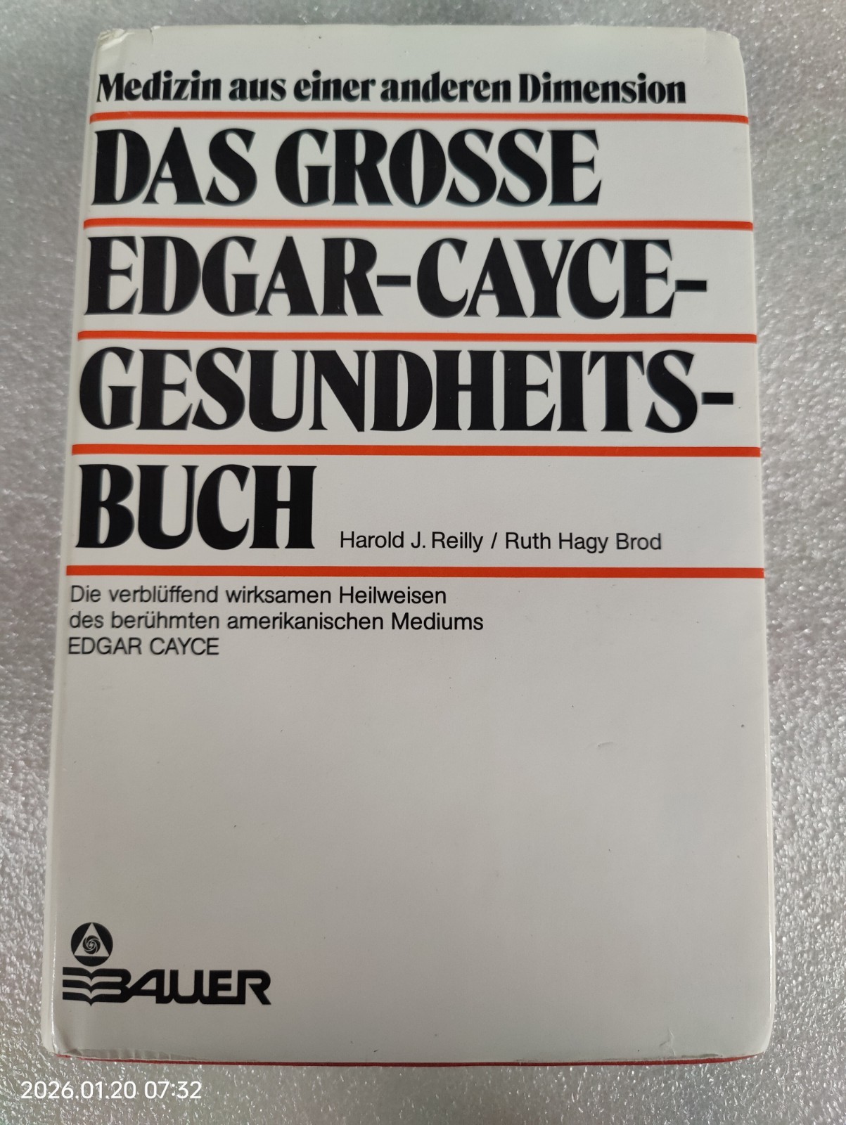 Das grosse Edgar-Cayce-Gesundheitsbuch 7th Edition « Auflage » 1986