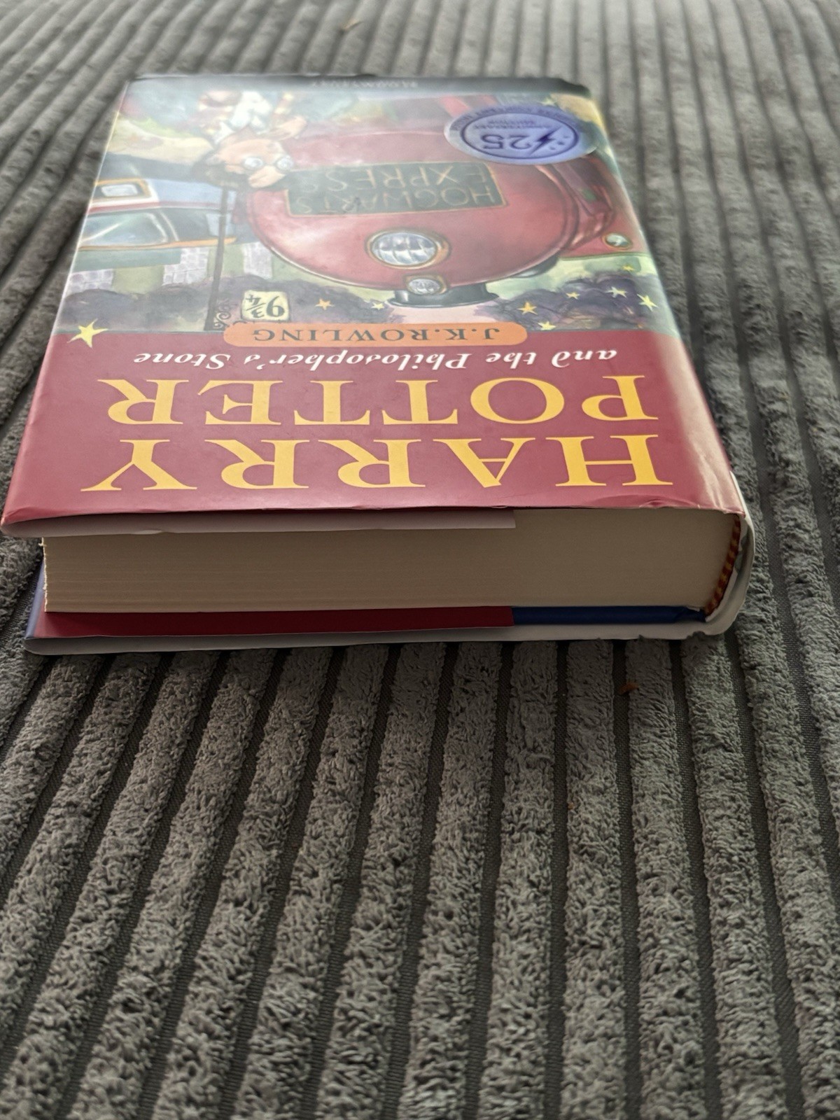 Harry Potter & the Philosopher&rsquo;s Stone Hardcover UK 25th Anniversary 1st Edition