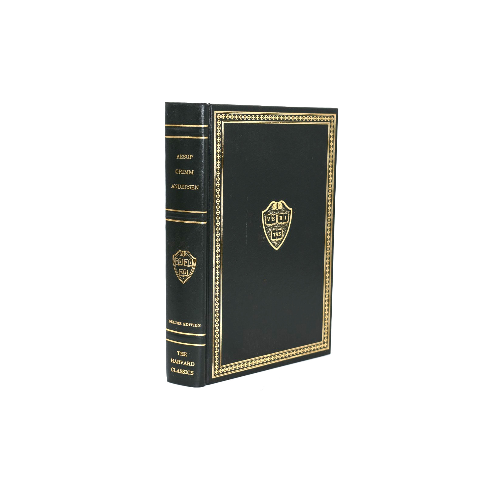 Harvard Classics Deluxe HC Books Virgil Bunyan Izaak Walton Aesop Grimm lot of 4