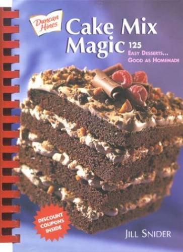 Cake Mix Magic: 125 Easy Desserts Good As Homemade – Plastic Comb – GOOD