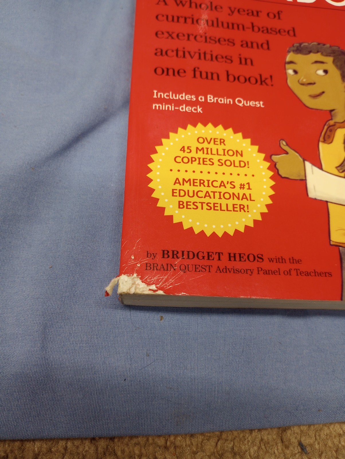 Brain Quest Workbook: Grade 5 – Paperback By Heos, Bridget New, not used