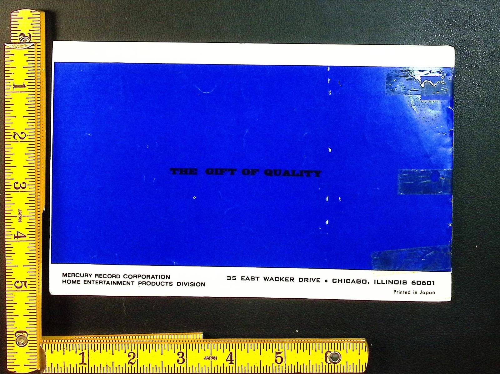 Mercury Model TR-3500 Reel to Reel Tape Recorder Operators Manual