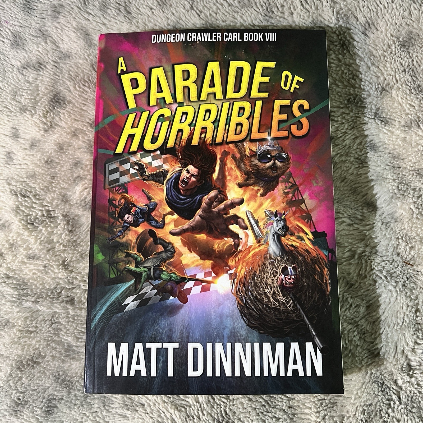 A Parade Of Horribles Matt Dinniman POD Trade Paperback Dungeon Crawler Carl 8