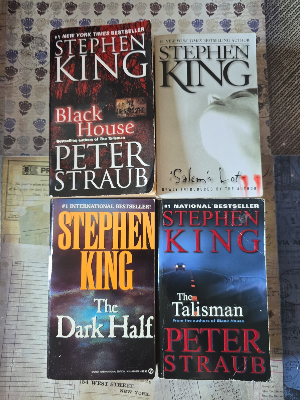 Lot Of 11 Stephen King Paperback Books Firestarter Stand Carrie Salem&rsquo;s Lot