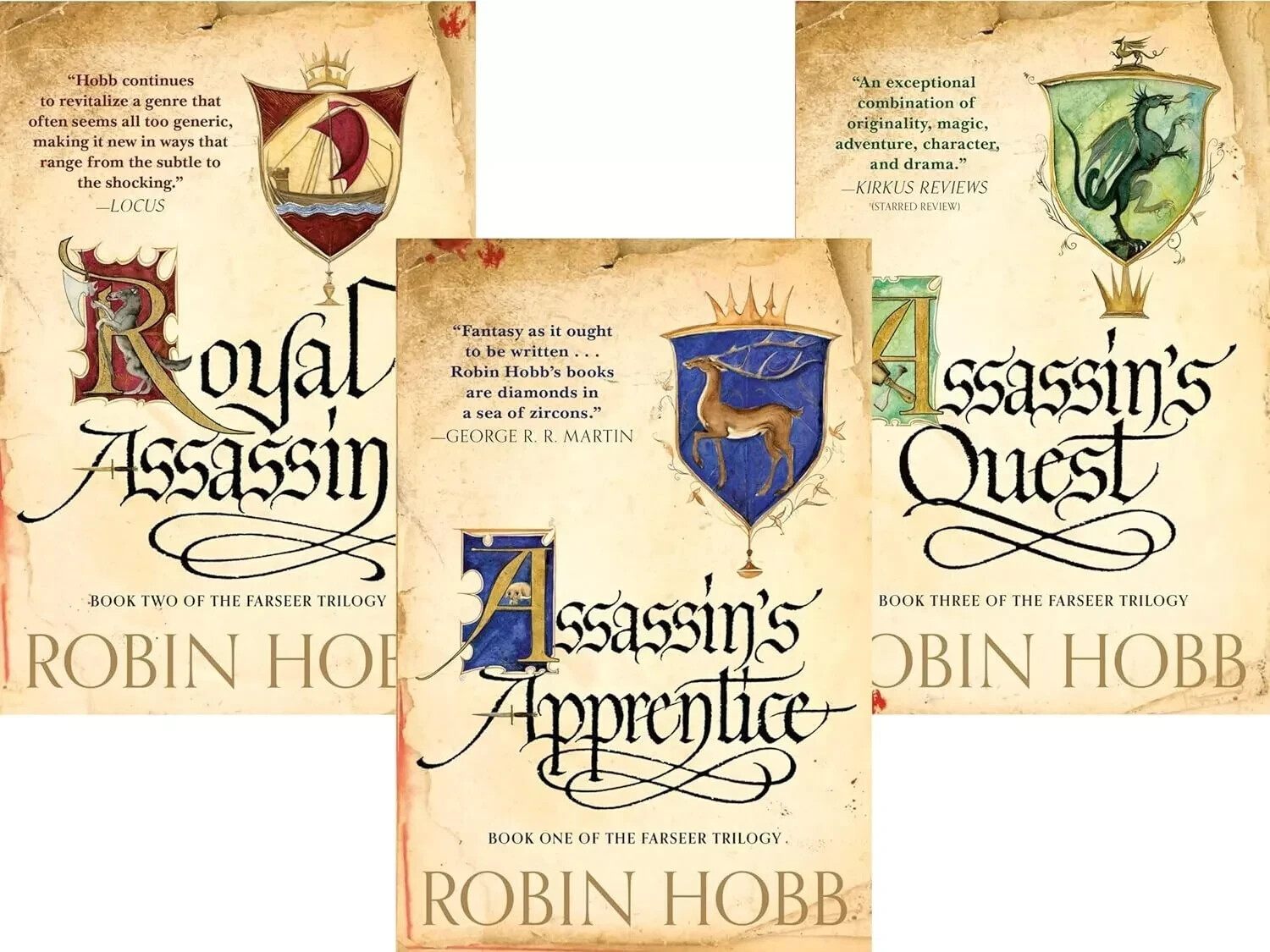 The Farseer Trilogy Collection 3 Books Set By Robin Hobb (Assassin&rsquo;s Apprentice,
