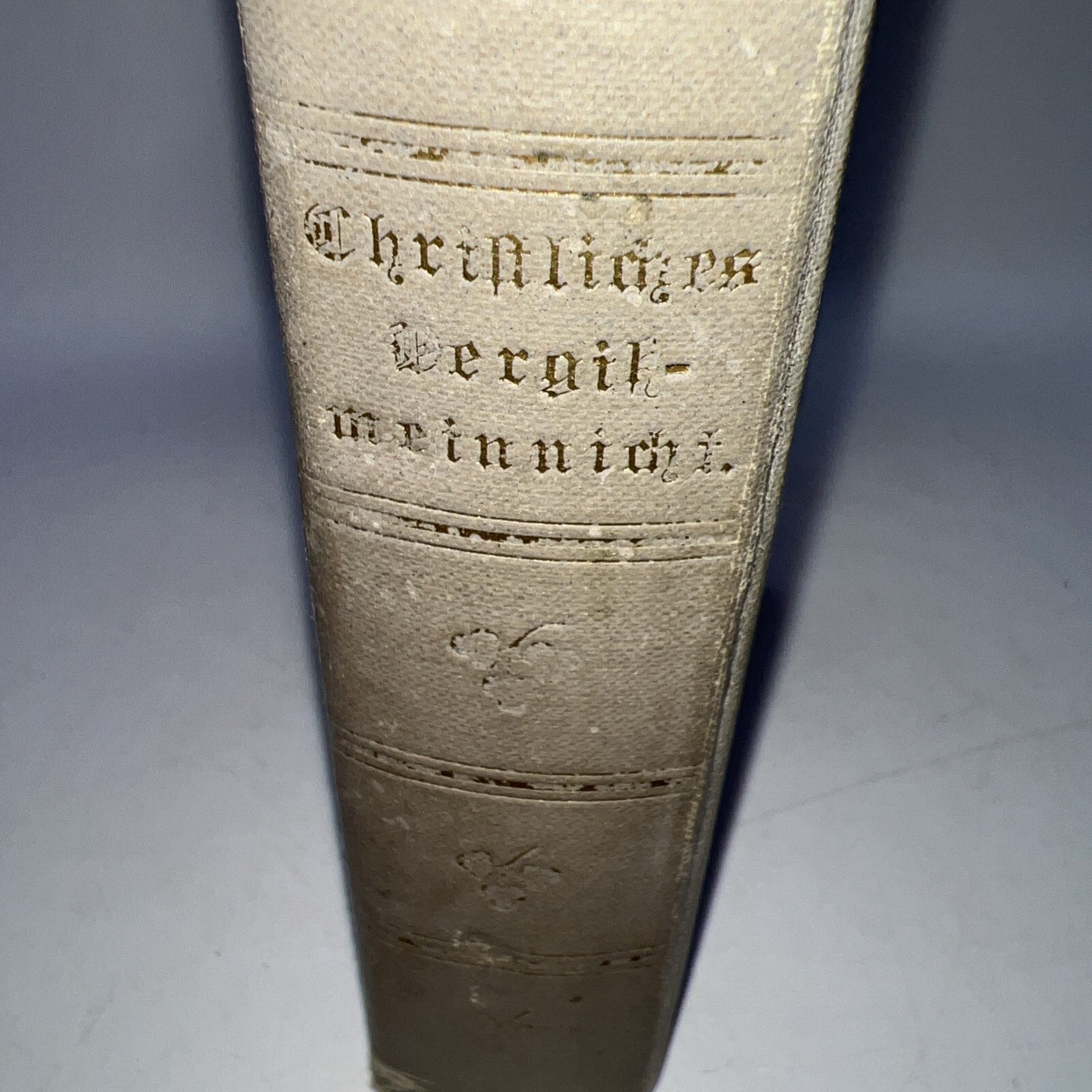 Vintage Forget Me Not German Prayer Book « Christliches Vergissmeinnicht »