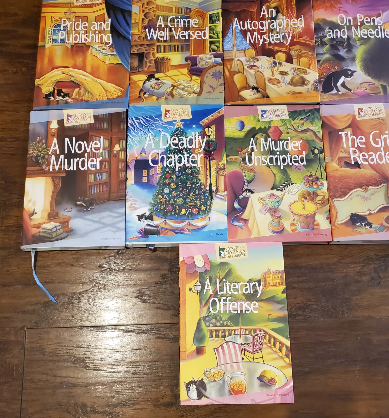 Secrets of the Castleton Manor Library Annie&rsquo;s Hardcover Book – Lot of 13