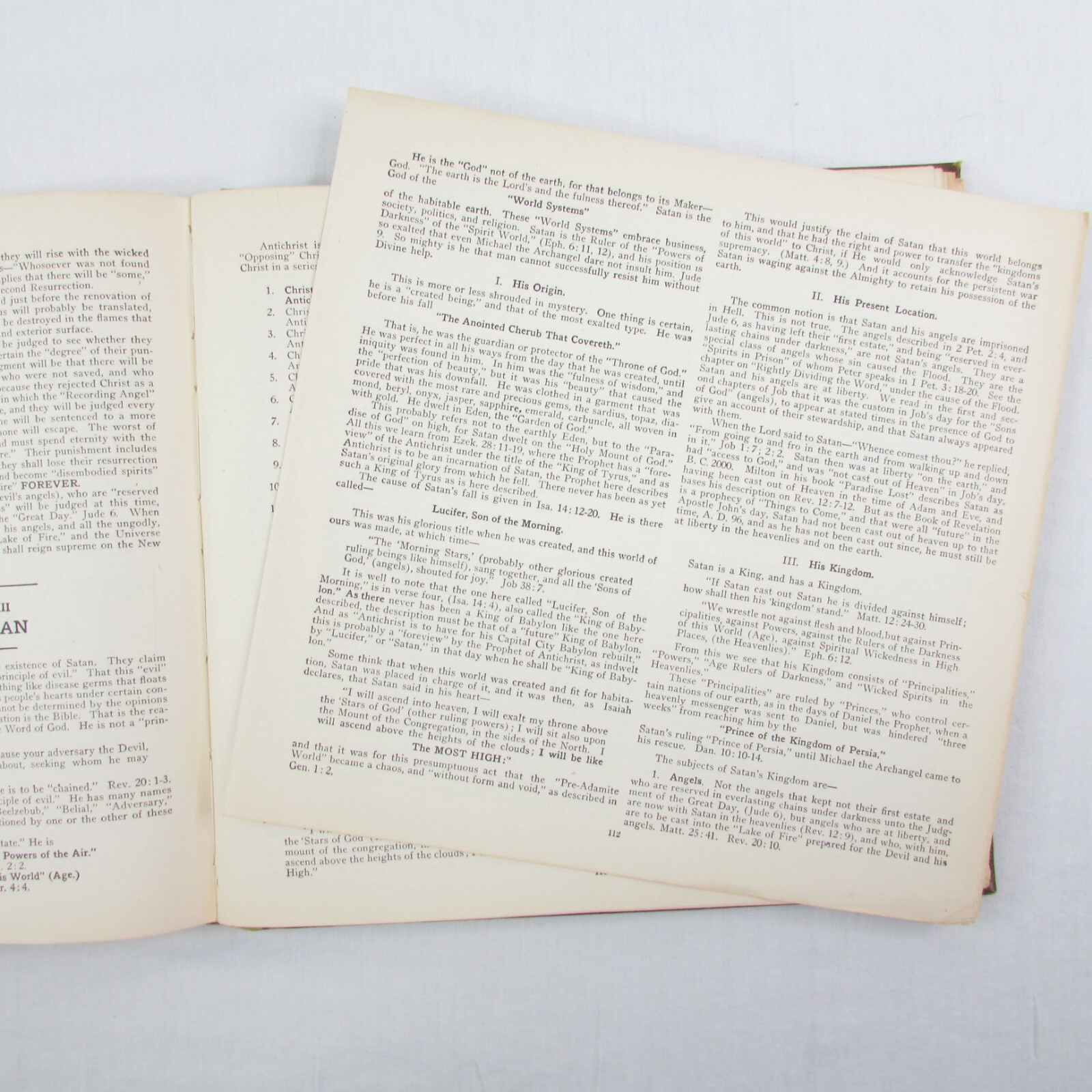 Dispensational Truth or God&rsquo;s Plan & Purpose in the Ages Clarence Larkin 1920 HB