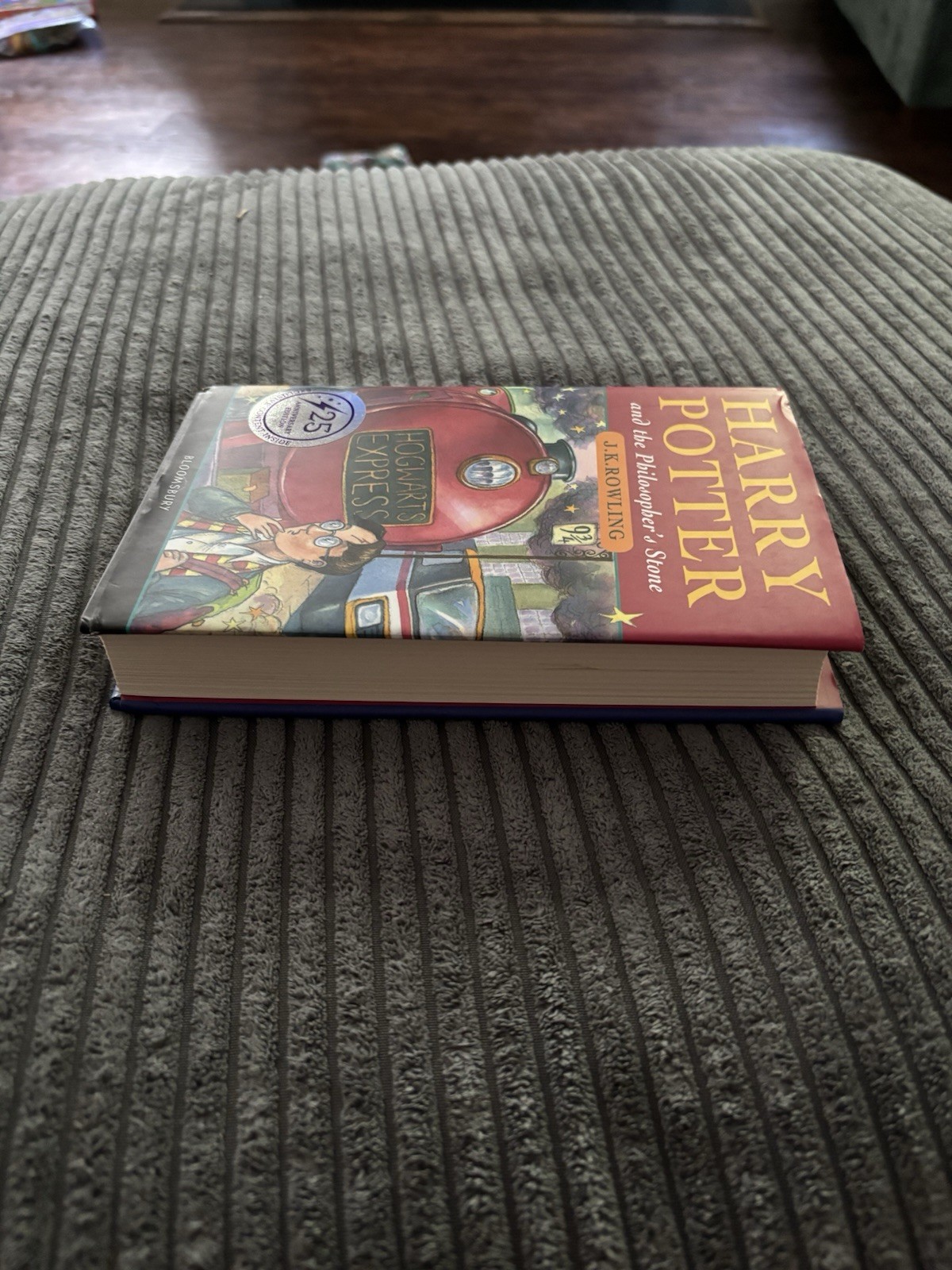 Harry Potter & the Philosopher&rsquo;s Stone Hardcover UK 25th Anniversary 1st Edition