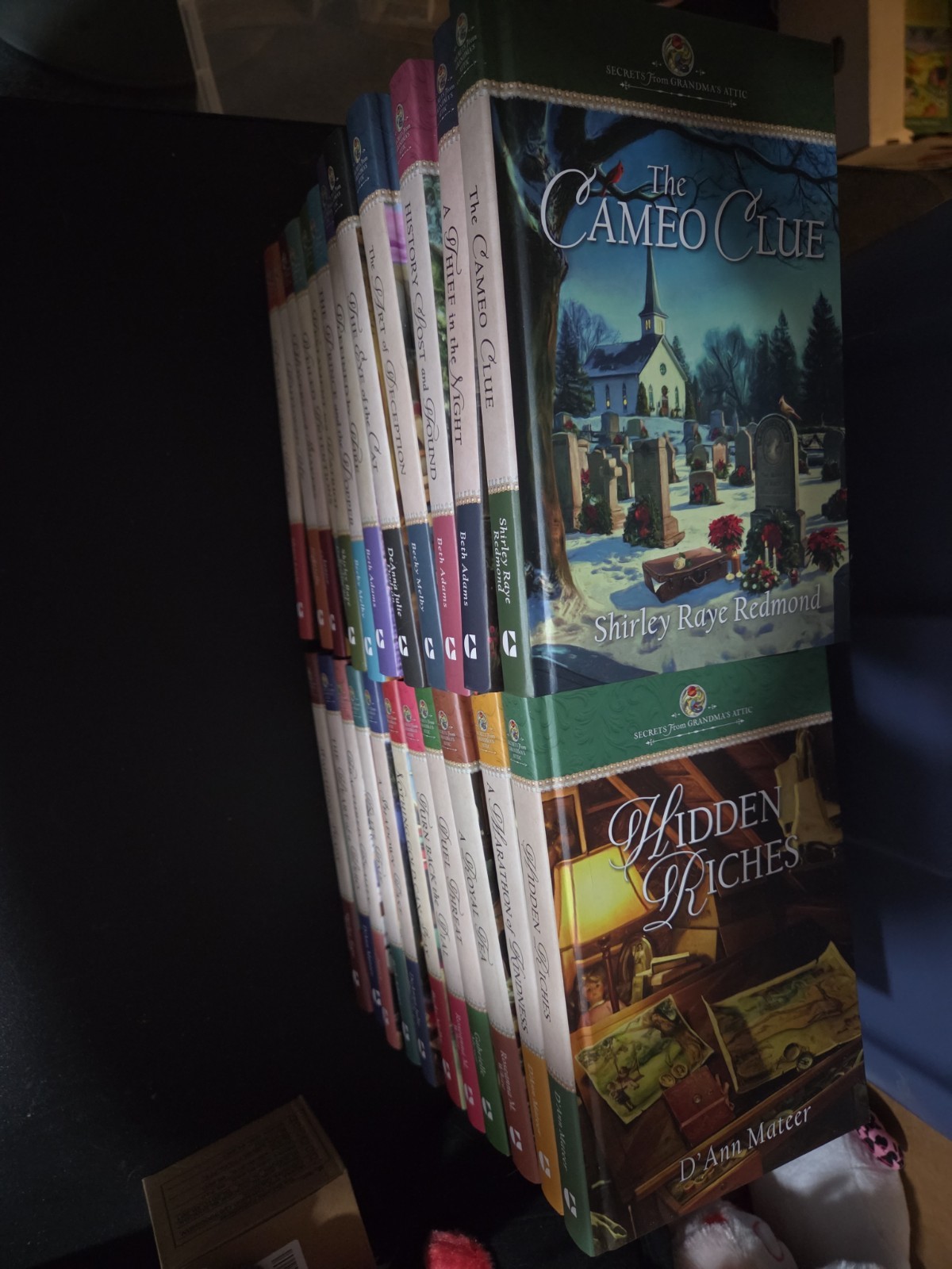 Secrets From Grandma&rsquo;s Attic Lot 23 of 24 HC Books Guideposts Near Complete Set