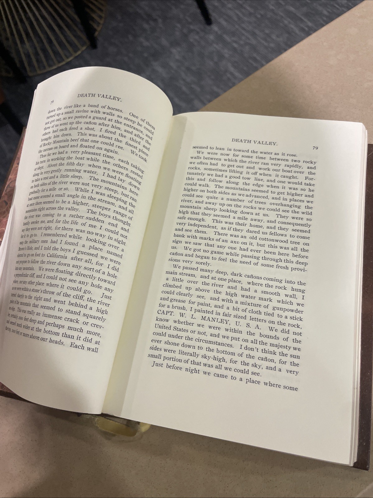 Death Valley in &rsquo;49 by William Lewis Manly Classics of the Old West 1982